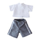 Fashionable Urban Sporty Look Outfit Set for11- 12 Inch Fashion Dolls (White 5 piece)