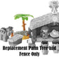 Replacement Tree with Fence for Fisher-Price Little People Deluxe Christmas Story, Nativity Playset ~ J2404