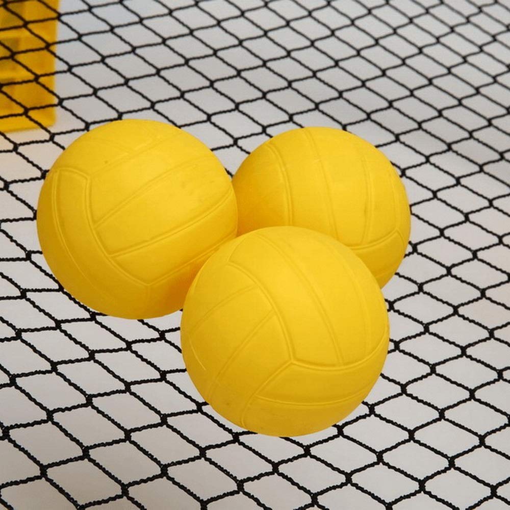 Viminston Spike Replacement Balls 3-Pack with Pump for Roundnet Game Mini Volleyball Pool Game (3-Pack with Pump)