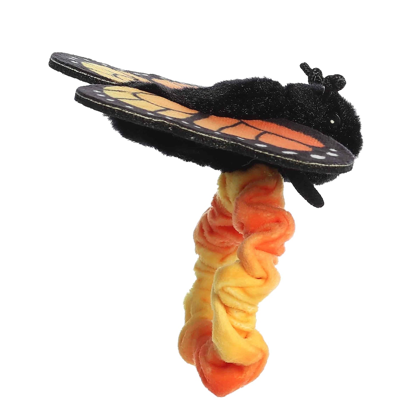Aurora® Vibrant Wrist Fliers™ Monarch Butterfly Stuffed Animal - Eye-Catching Designs to Wear - Perfect for Kids 3+ Years and Animal Loving Adults