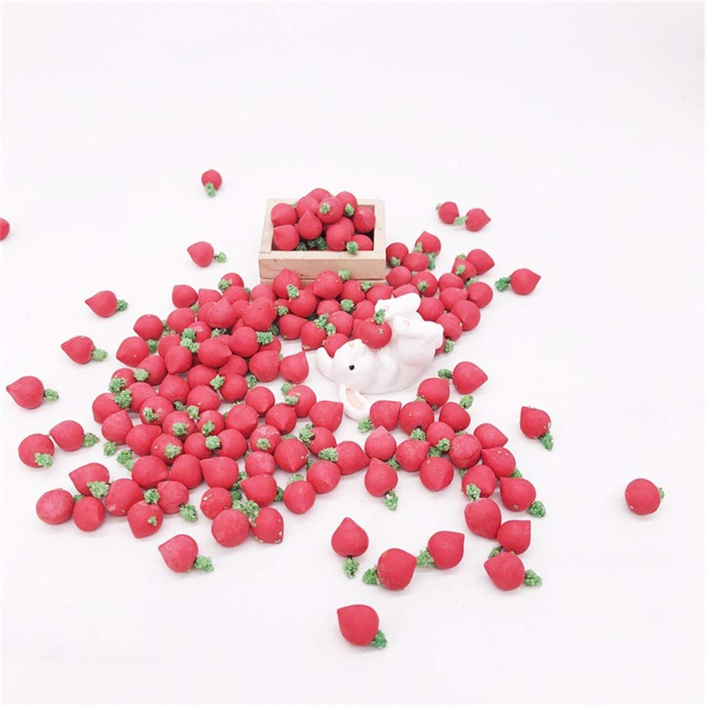 SXFSE Dollhouse Decoration Accessories, 10Pcs 1:12 Dollhouse Miniature Vegetable Carrot Kitchen Dining Model