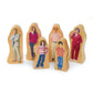 Excellerations Photo-Realistic Multicultural Wooden Block Play Families, Set of 28, Preschool Educational Toys, Toy People, Social Emotional Learning