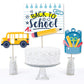 Big Dot of Happiness Back to School - First Day of School Classroom Decorations and Centerpiece Sticks - Table Toppers - Set of 15