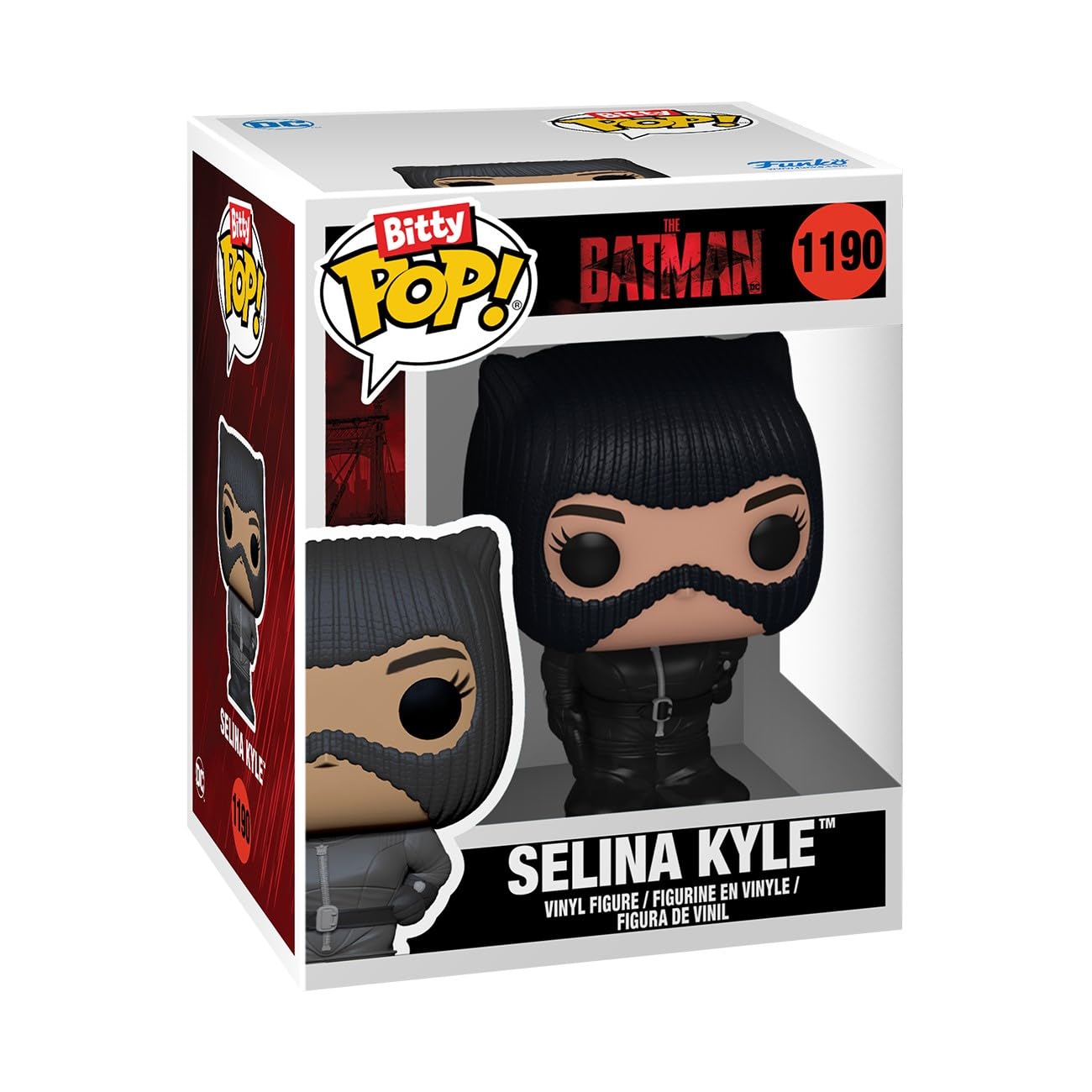 Funko Bitty POP! Batman 85th - Catwoman, 4-Pack and A Surprise Mystery Mini Figure - 0.9 Inch (2.2 Cm) - DC Comics Collectable - Stackable Display