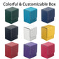 VEHASAYO Custom Card Deck Box, Make Your Own Card Cases, Premium Leather Deck Case for TCG, MTG, CCG, OCG Storage, Compatible with Magic The Gathering