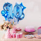 Balloons, 11 pcs Foil Balloons 12 Year Old for 12th Birthday Party Supplies Decoration? Confetti Balloon Kids Party Balloons Birthday Party Supplies