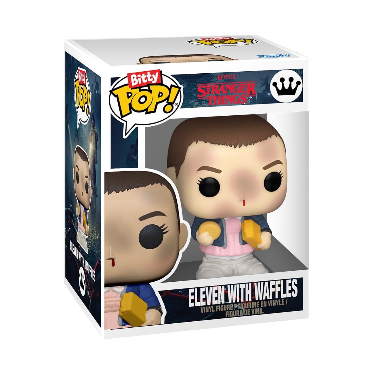 Funko Bitty POP! 4 Pack: Netflix Stranger Things - Eleven with Eggos, Mike