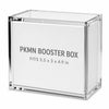 Booster Box Acrylic Case, Rounded Edge 8mm + 5mm Thick Clear Booster Box Protector for PKMN TCG | Magnetic Lid, UV Blocking & Dust Proof Display Case