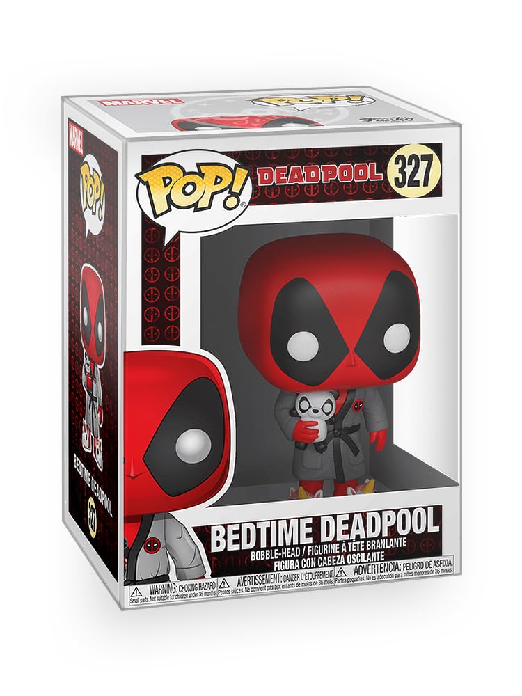 Funko Pop! Marvel: Deadpool - Bedtime Deadpool in Robe Vinyl Figure