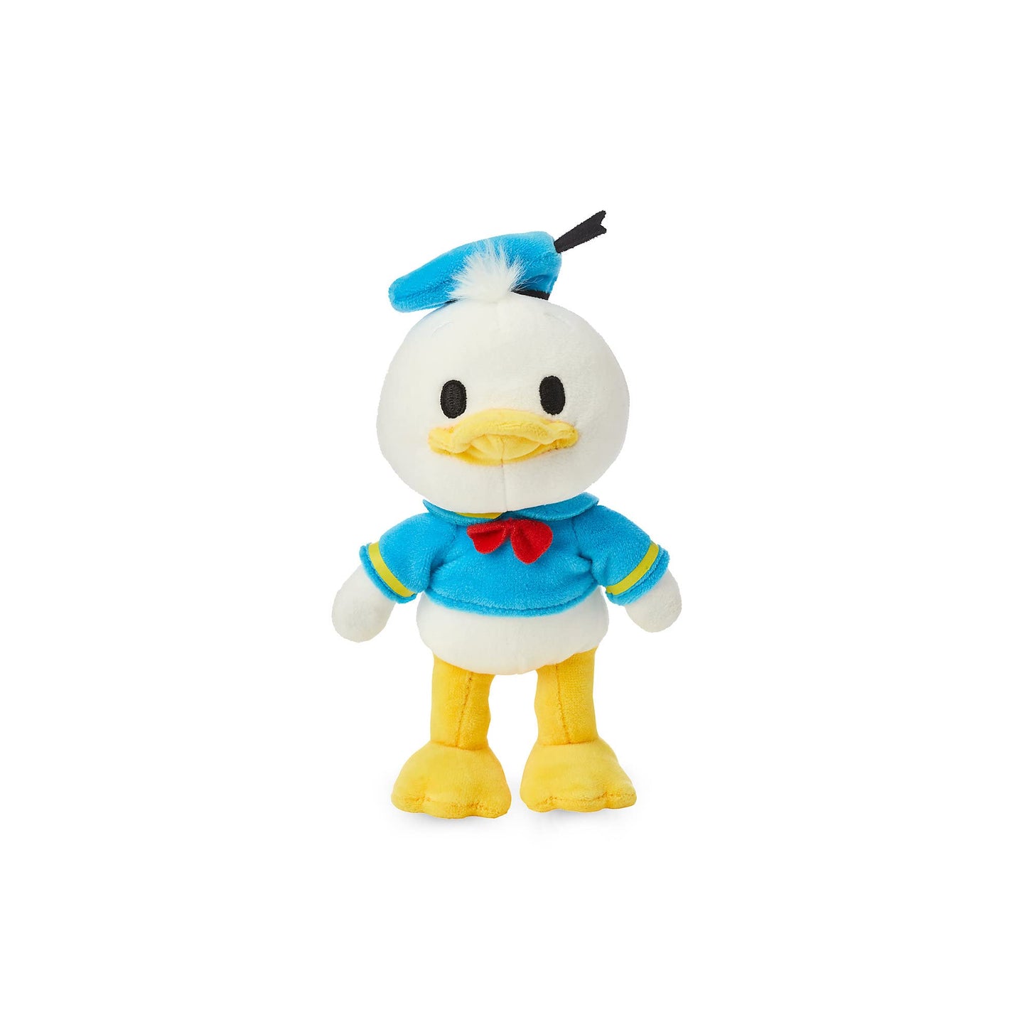 Disney Store Official Donald Duck nuiMOs Plushie - Soft Plush with Embroidered Features, Poseable Hands & Turning Head, Magnetic Hands for Holding, 6