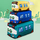 13.8 Inches Car Plush Toy Simulation Bus Cute Cartoon Pillow Filling Car Plush Pillow Toy Gift Children's Birthday (Yellow)