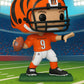 Epic Collectibles Pop Football: Bengals - Joe Burrow Vinyl Figure Bundled with Box Protector Compatible for Funko