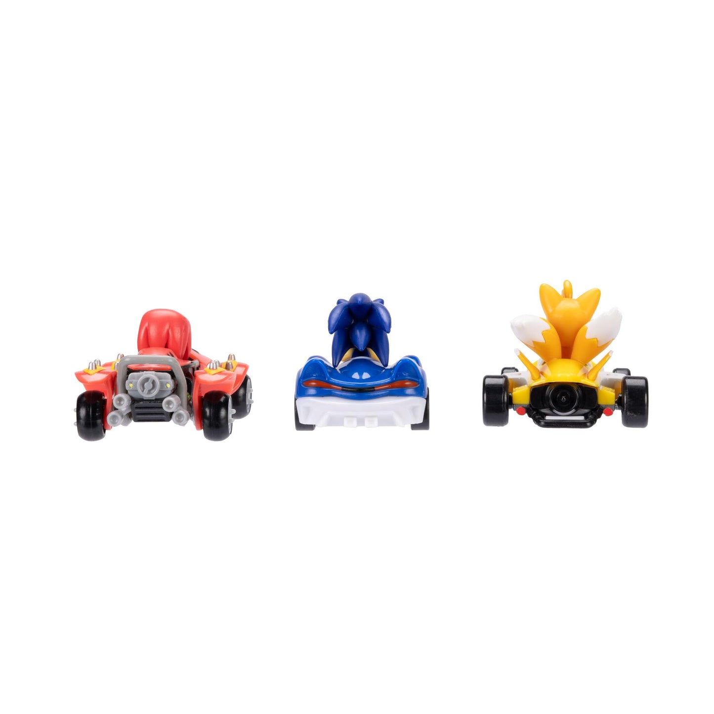 Sonic the Hedgehog 1:64 Die-cast Vehicles 3-Pack Knuckles, Sonic and Tails. Ages 3+ (Officially licensed by Sega)