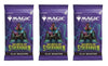 3 Packs Magic The Gathering Play Booster Pack Lot MTG Secrets of Strixhaven