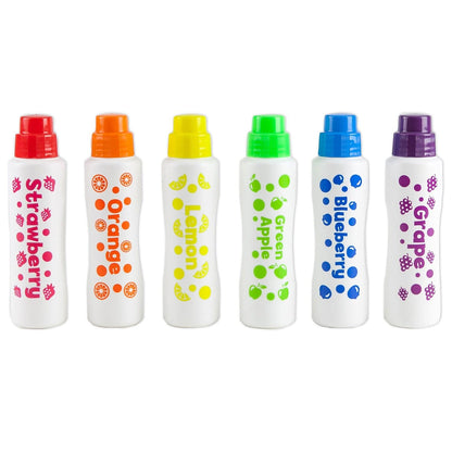 Do-A-Dot Art Fruit Scented Dot Markers, 6/Pack (DAD202)
