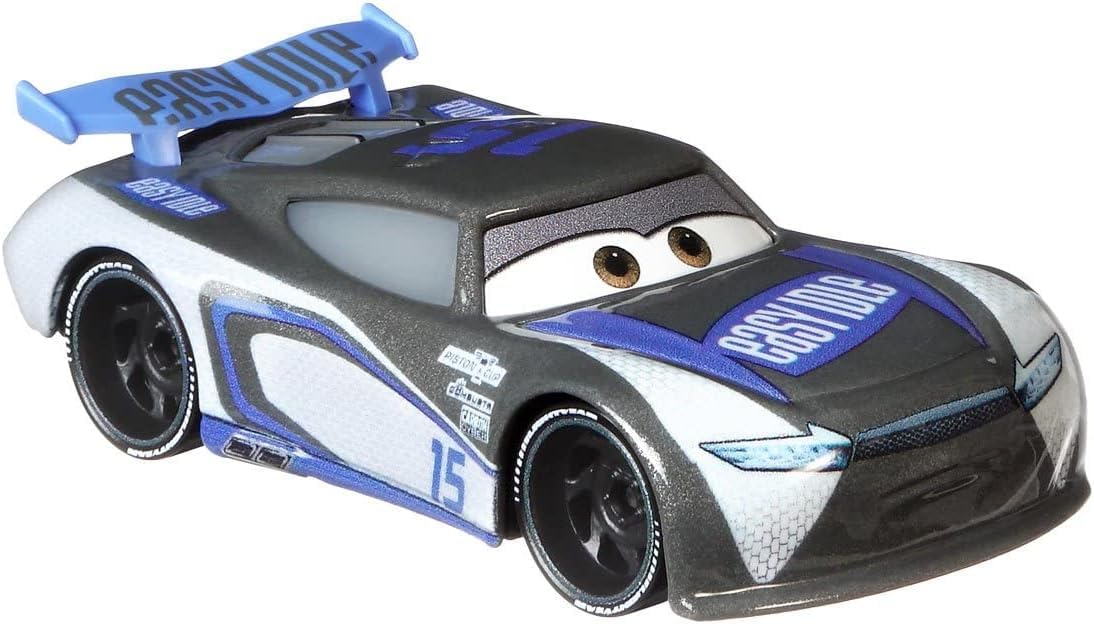 Disney Cars Diecast 2-Pack Next-Gen Racers Easy Idle #15 Harvey Rodcap and RPM #64 Barry DePedal