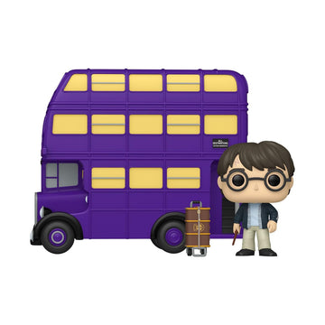 Funko Pop! Ride Super Deluxe: Harry Potter - Harry Potter with Knight Bus - Collectable Vinyl Figure - Gift Idea - Official Merchandise - Toys for