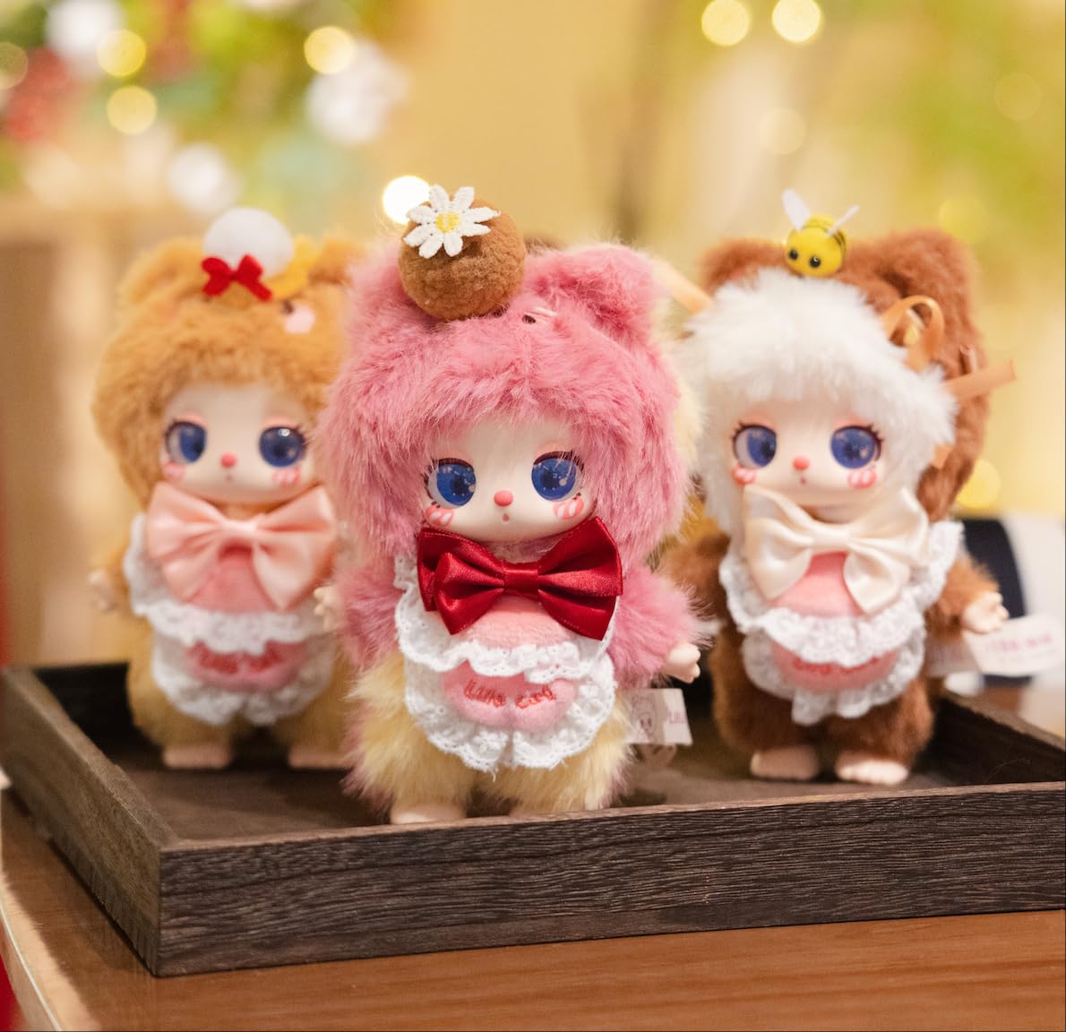 Mystery Fun Liila‘s Chef Kitten Series Blind Box, Adorable Collectible Toys, 6.3IN Hangable Doll with Unique Designs Birthday Gifts, 1PCS (1 of 7