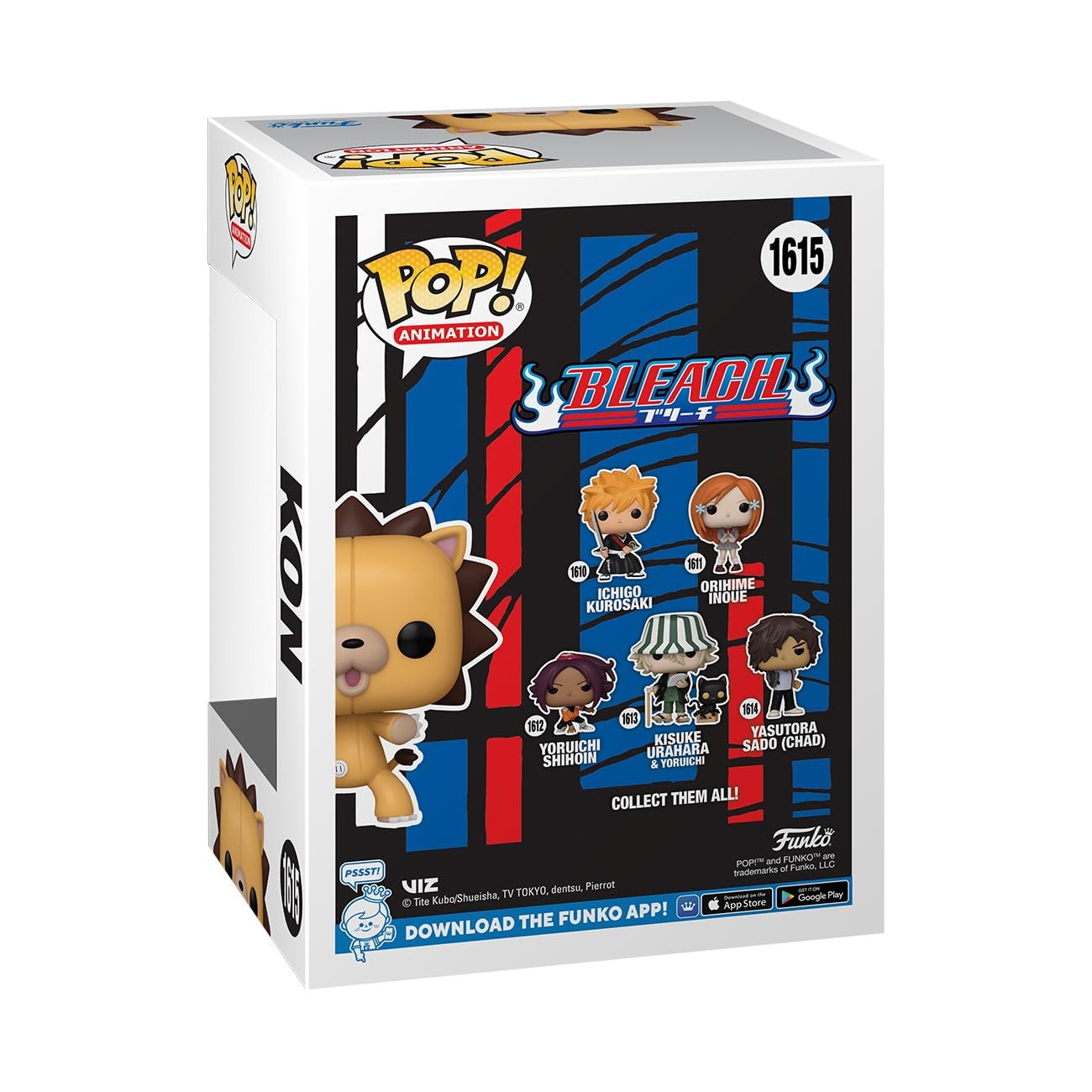 Funko POP Animation: Bleach - Kon - Bleach - Collectable Vinyl Figure - Gift Idea - Official Merchandise - for Kids & Adults - Anime Fans - Model