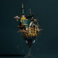 3D Wooden Puzzles for Adults, 699PCS Fantasy Steampunk Castle Model Kit to Build - Wooden Castle Ornaments Craft Kits Ideal Christmas or Birthday Gift