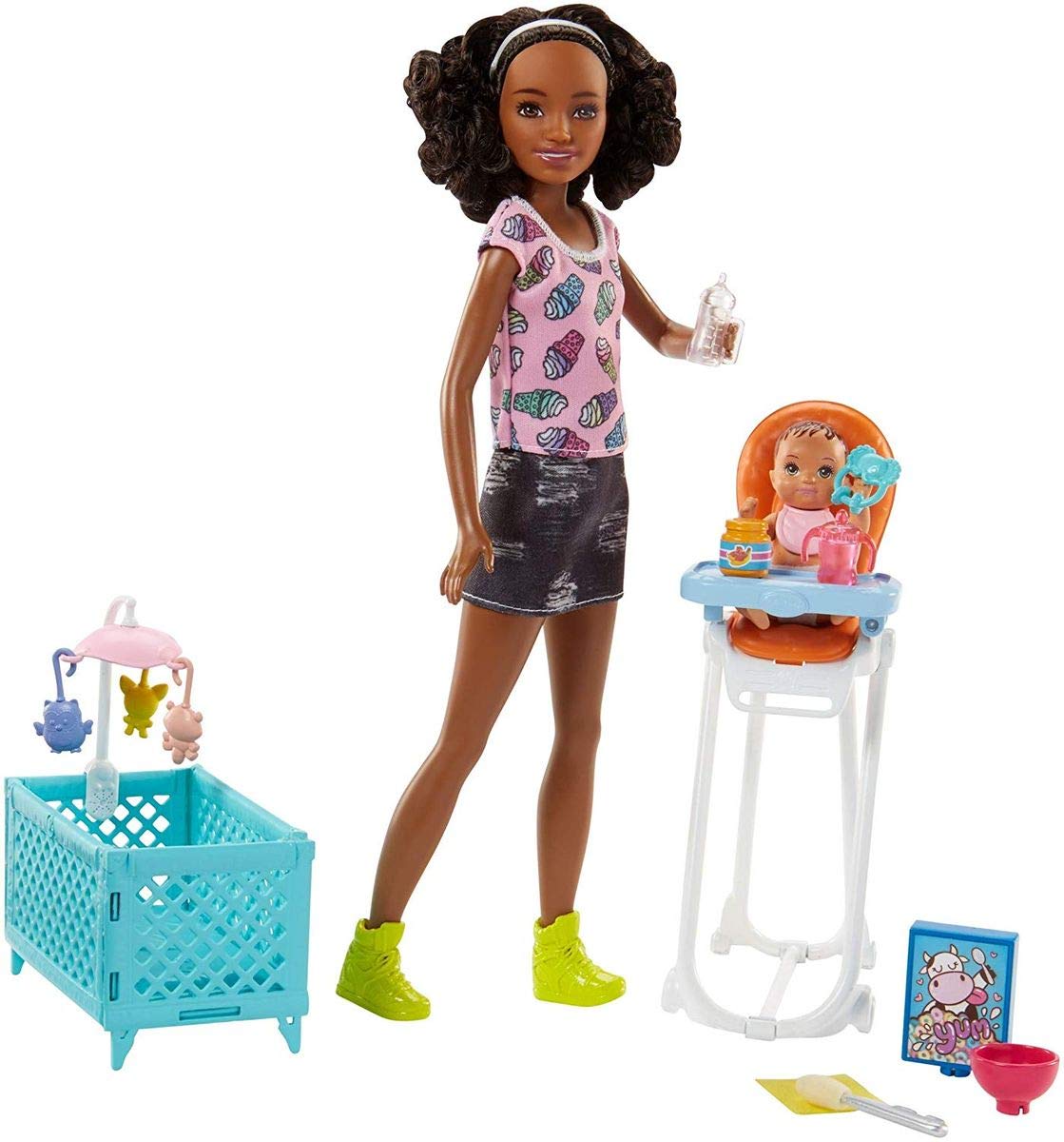 Barbie Babysitters Inc. Feeding Playset
