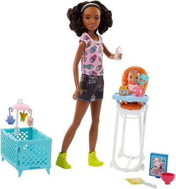 Barbie Babysitters Inc. Feeding Playset