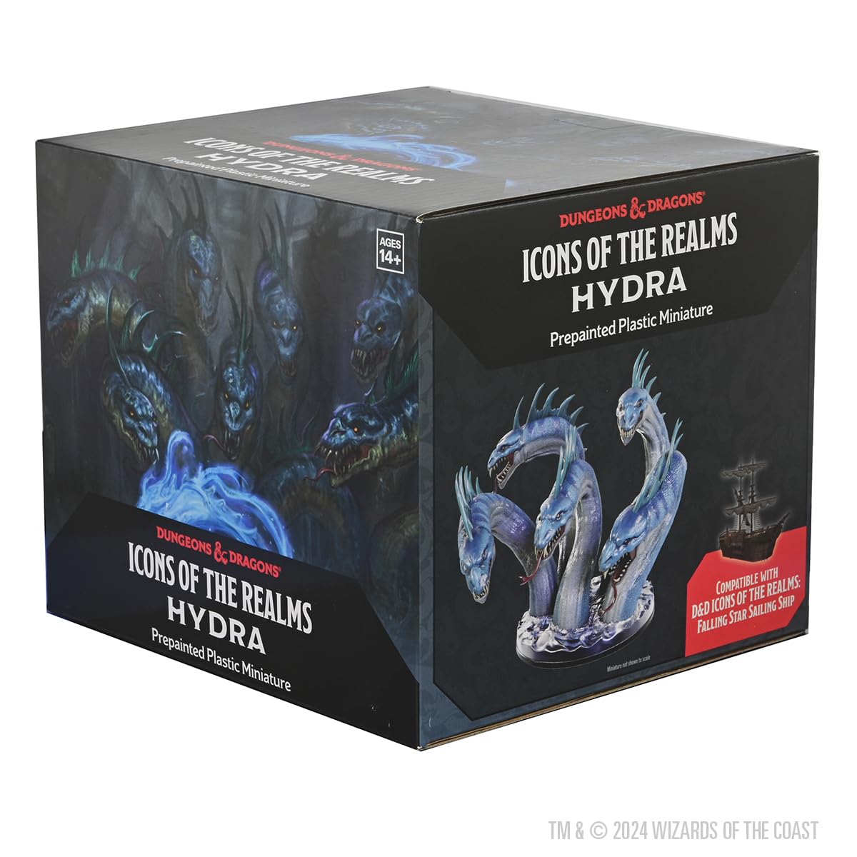 WizKids D&D Icons of The Realms: Hydra Boxed Miniature Dungeons and Dragons Miniatures