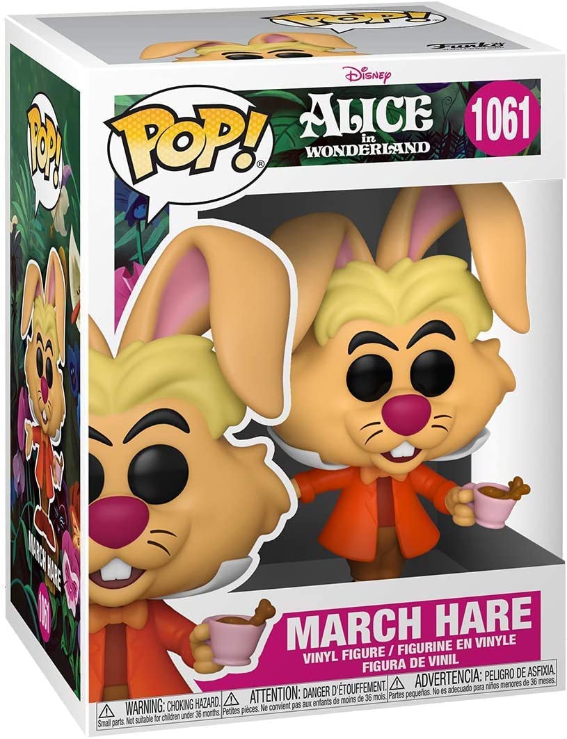 Funko POP Collectible Figure POP Disney: Alice in Wonderland 70th - March Hare Multicolor, 3.75 inches,55737