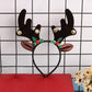 Reindeer Antlers Headband Christmas and Easter Party Headbands, Deer Antlers Headband with Bells Cute Reindeer Ears Headband