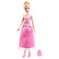 Mattel Disney Princess Toys, Cinderella Fashion Doll with 2 Looks, 9 Accessories, 2 Snap-On Bodices & 2 Skirts, 2-in-1 Stories Inspired by Disney