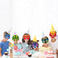 12Pcs Dragon Felt Masks, Dinosaur Decoration, Dragon Party Dress Up Supplies, Photo Prop