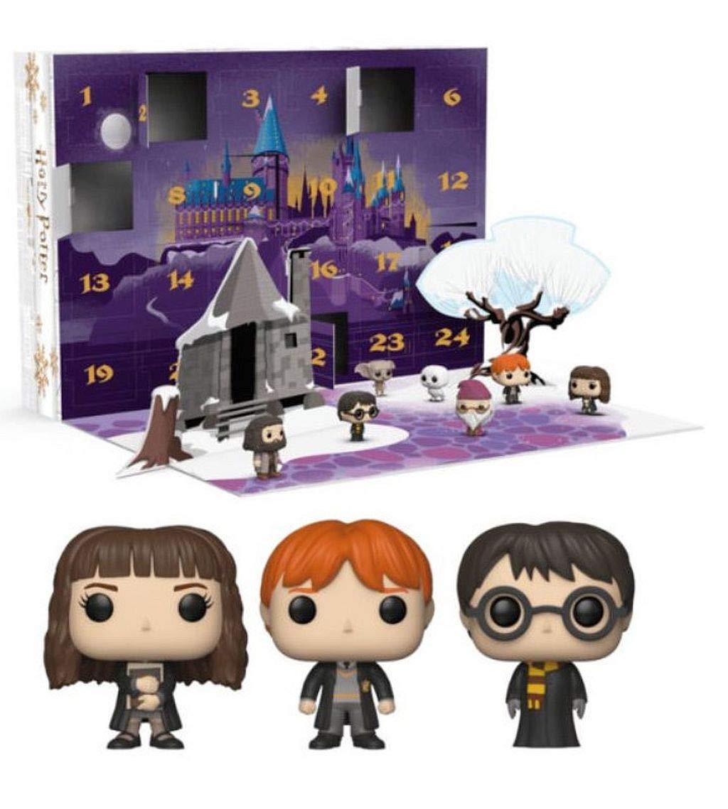 LIMITED EDITION GAME STOP Funko POCKET PoP! HARRY POTTER HOLIDAY ADVENT CALENDAR with 24 VINYL Figures
