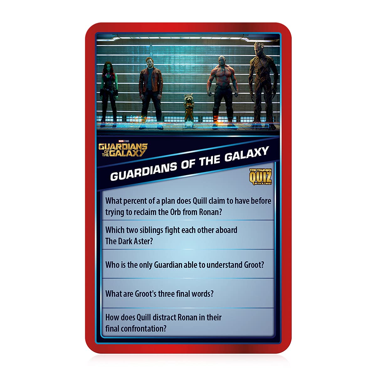 Top Trumps Marvel Cinematic Universe Quiz Game, 500 Questions to Test Your Knowledge on Guardians of The Galaxy, Avengers, S.H.I.E.L.D, Wakanda, Gift