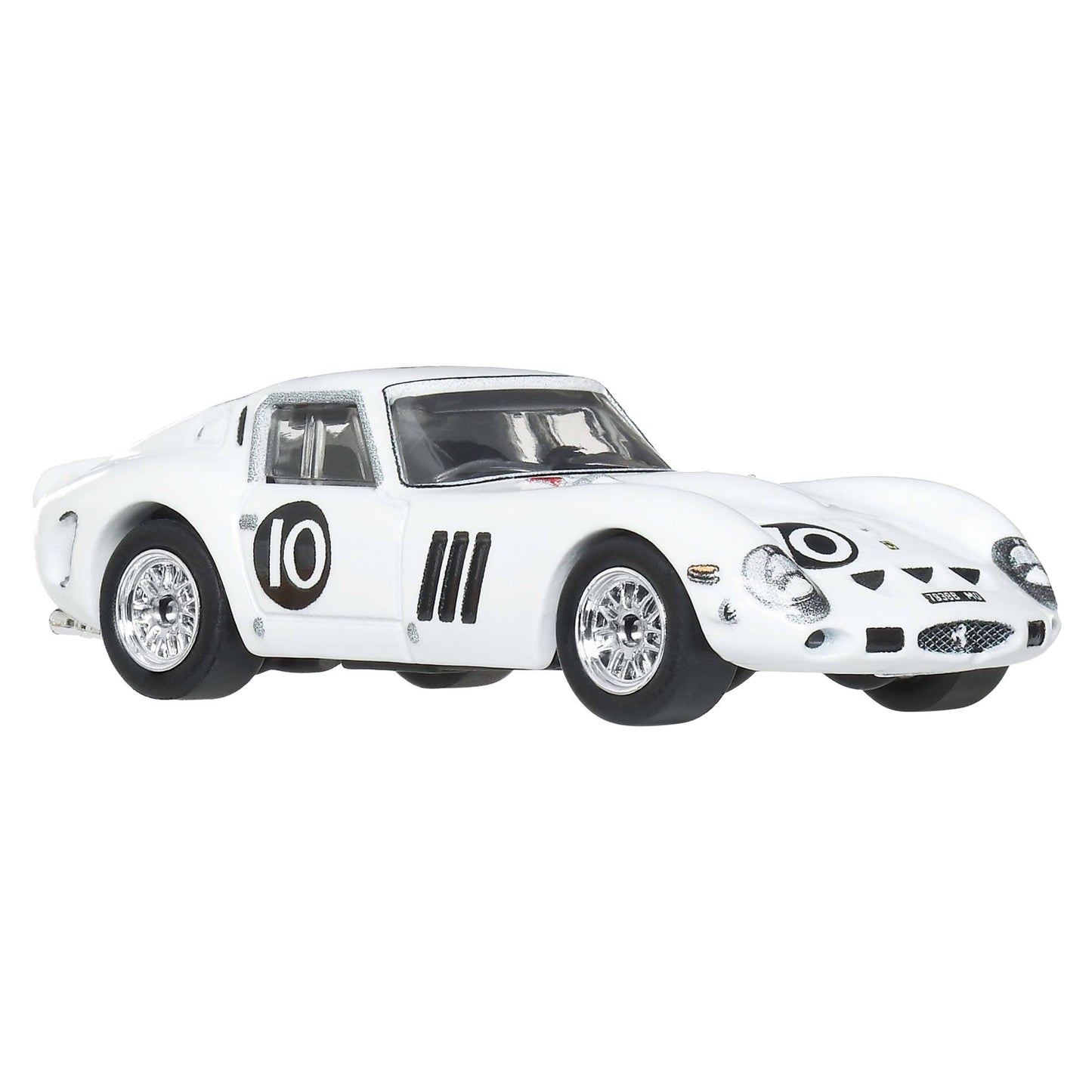 Hot Wheels Ferrari 250 GTO Mattel Collectible Car. Premium Miniature with Metallic Paint and Realistic Details for Fans Ages 3 and up.