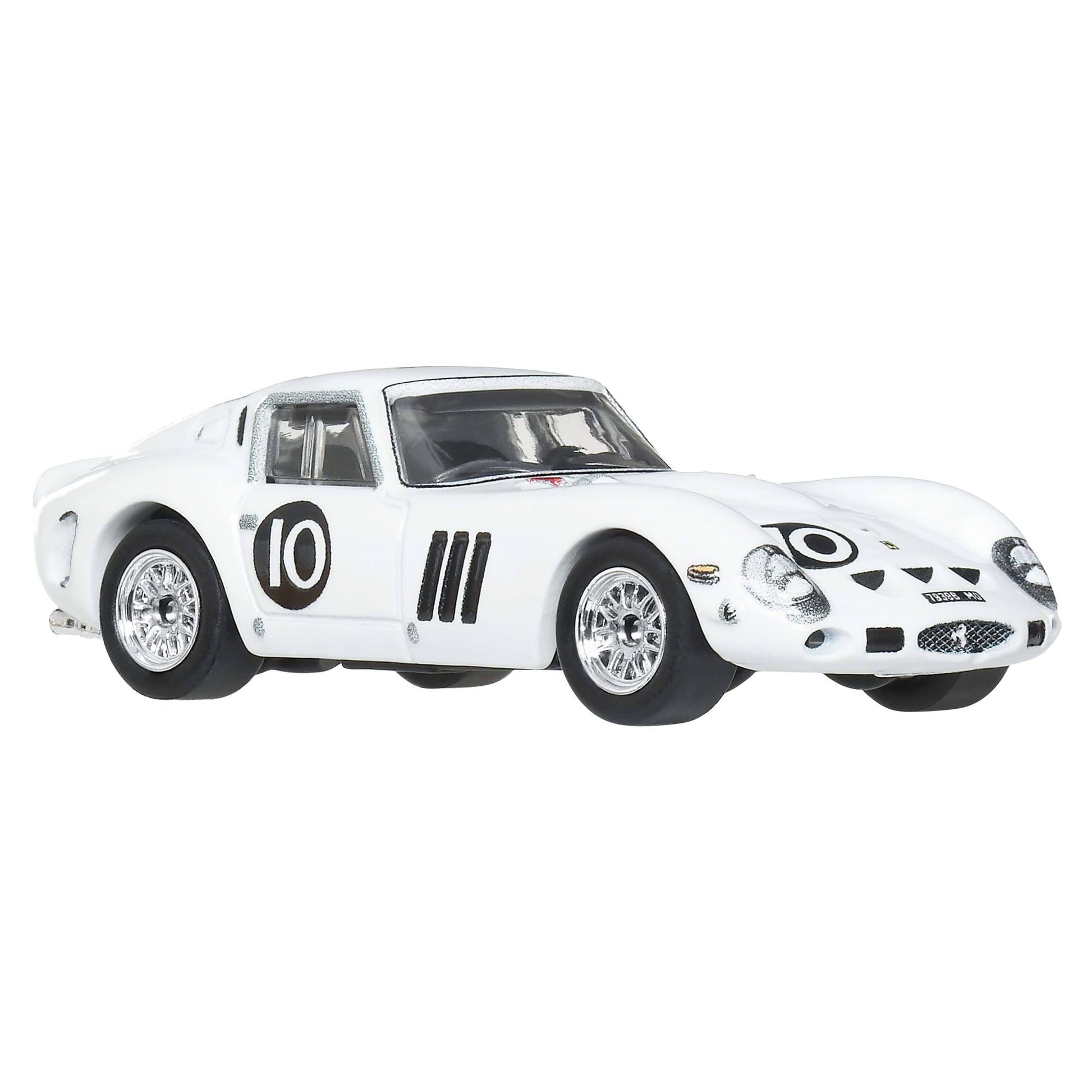 Hot Wheels Ferrari 250 GTO Mattel Collectible Car. Premium Miniature with Metallic Paint and Realistic Details for Fans Ages 3 and up.