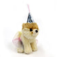 GUND World’s Cutest Dog Boo Itty Bitty Boo #046 Princess Stuffed Animal Plush, 5", Ivory/Silver (4060864)