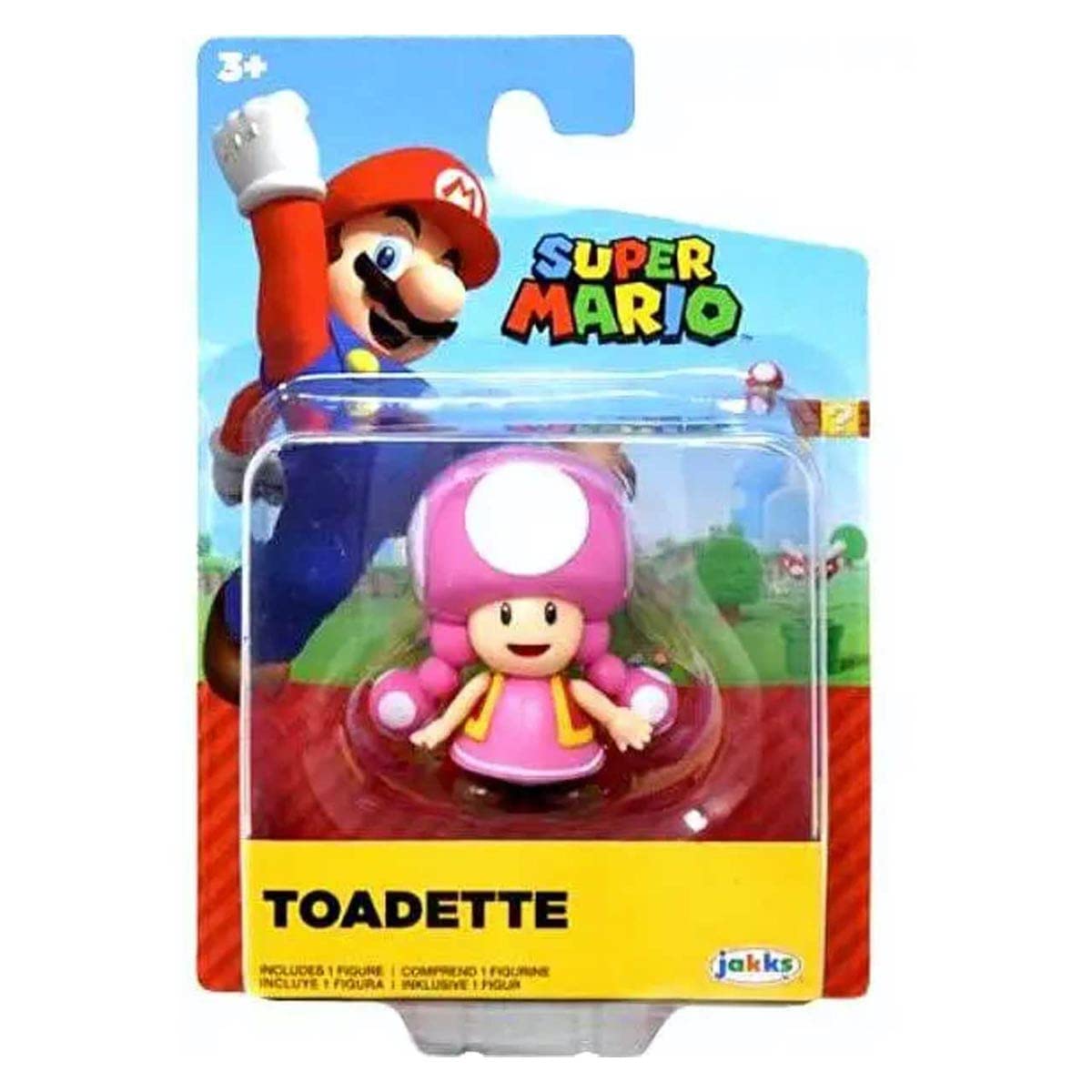 Super Mario Toadette 2.5 Inch Action Figure