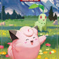 Pokemon TCG Trading Card Game: Mega Evolution: Ascended Heroes Single Mini Tin - 2 Packs (Clefairy and Chikorita)