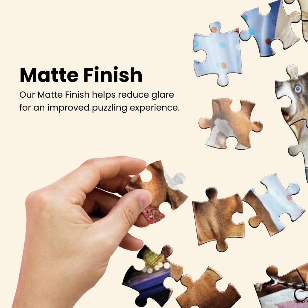 MasterPieces - 1000 Piece Jigsaw Puzzle, Chicken Dance, Funny Animals, Activity for Adults, Family, Kids, Matte Finish, 19.25" x 26.75"