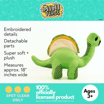 Collectibles Miniverse Food Taco Shell Dinosaur Bedding Super Soft Cozy Detachable Cuddle Pillow, (Officially Licensed Product) By Franco