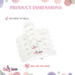 Emily Rose 18 Inch Doll Clothes Hangers 5-Pack White | Closet Storage Organizer Compatible with American Girl and Our Generation Doll Clothing | 18”