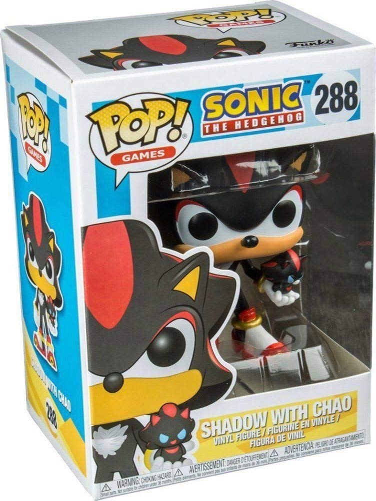 Funko Pop! Games Sonic The Hedgehog Shadow With Chao #288