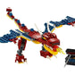 LEGO Creator 3in1 Fire Dragon 31102 Building Kit, Cool Buildable Toy for Kids (234 Pieces)