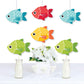 Big Dot of Happiness Let’s Go Fishing - Decorations DIY Fish Themed Birthday Party or Baby Shower Essentials - Set of 20