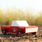 Candylab Toys - Americana Collection - Longhorn Red - Premium Handcrafted Wooden Car Toy