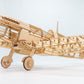 3D Wooden Puzzles DIY Spitfire Fighter Model Aircraft 1:25, Laser Cut Balsa Wood Model Airplane Kits to Build for Adults, Wooden Models Airplane