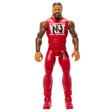 Mattel WWE Jimmy USO Action Figure, Main Event Series #155 6-inch Collectible with 10 Articulation Points & Life-Like Look