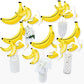 Big Dot of Happiness Let's Go Bananas - Tropical Party Centerpiece Sticks - Table Toppers - Set of 15
