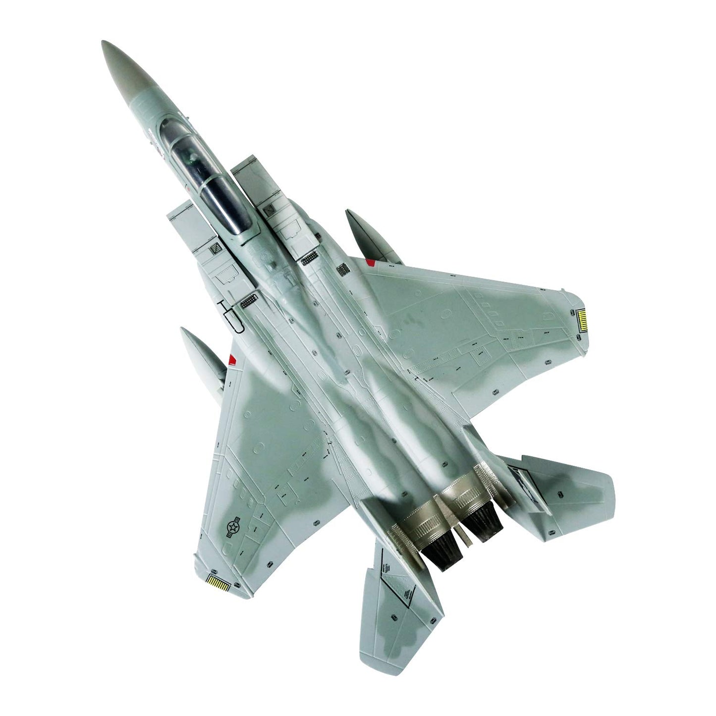 HANGHANG 1/100 Scale F-15 Eagle Fighter Attack Plane Metal Fighter Military Model Fairchild Republic Diecast Plane Model for Commemorate Collection or