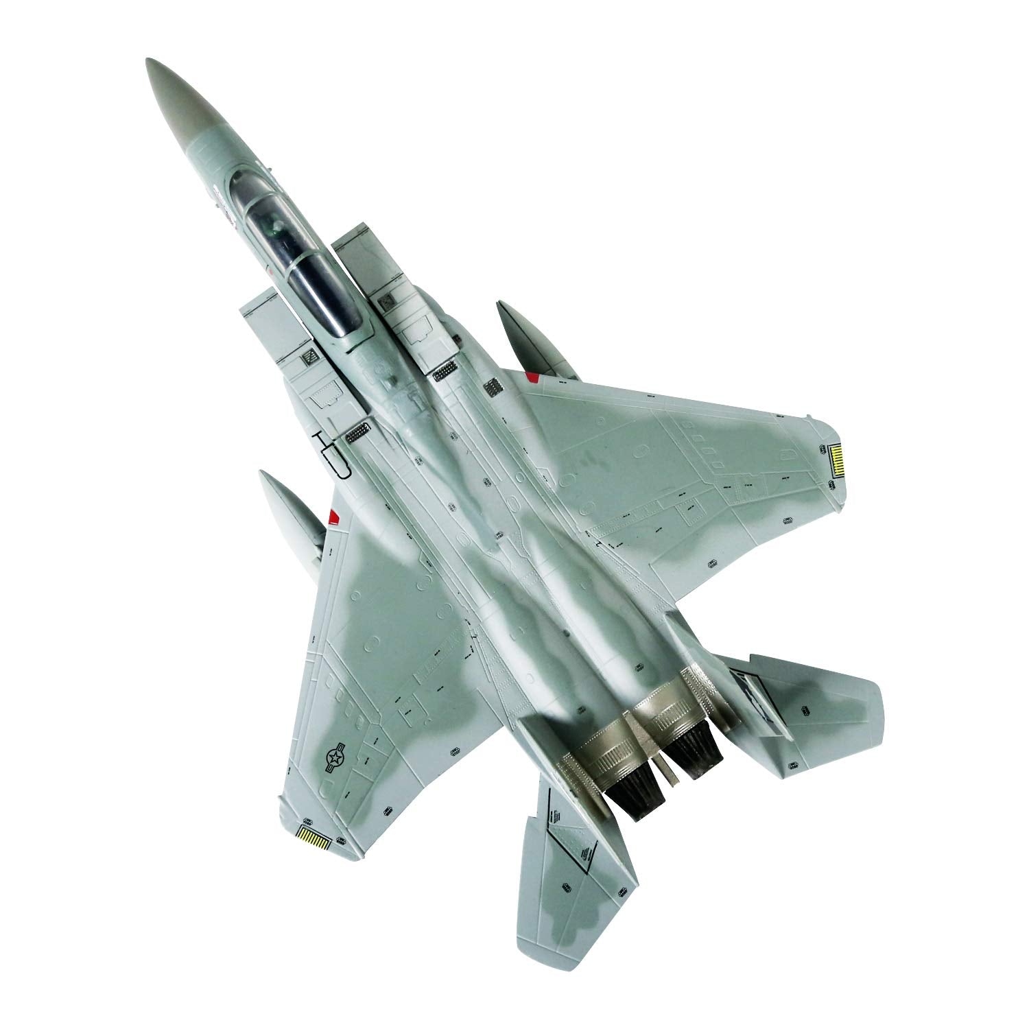 HANGHANG 1/100 Scale F-15 Eagle Fighter Attack Plane Metal Fighter Military Model Fairchild Republic Diecast Plane Model for Commemorate Collection or